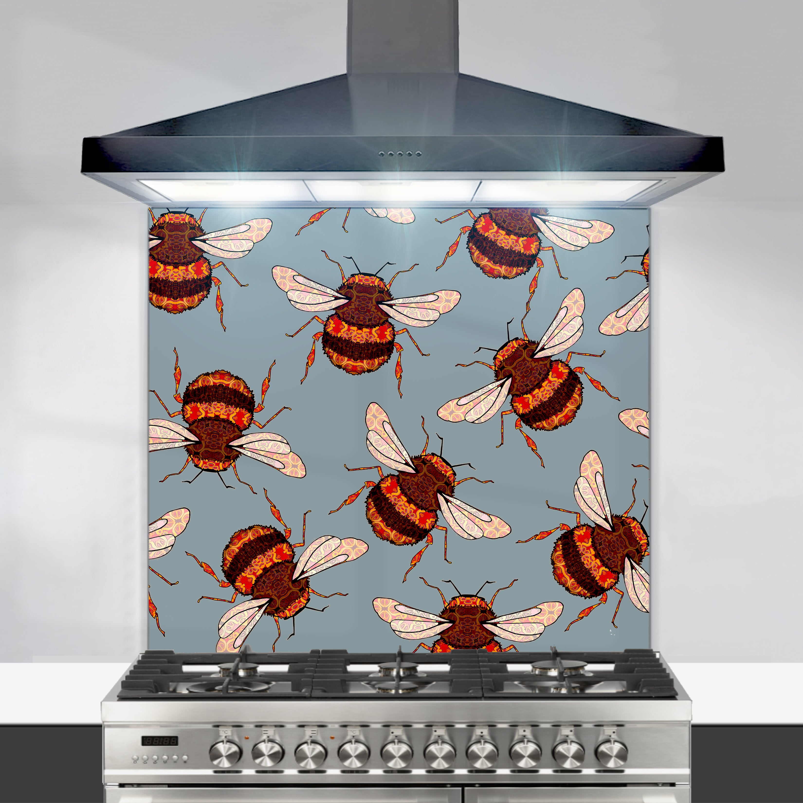 The Bee Kitchen Splashback